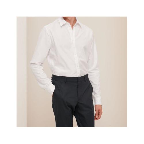 【包邮包税】 hermes爱马仕 21年秋冬 男士 长袖衬衫 chemise corps a