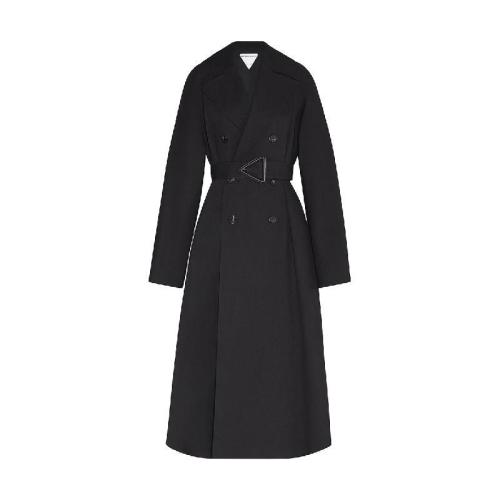 【包邮包税】 bv葆蝶家 21年秋冬 女士 风衣 trench 646931v0o101000