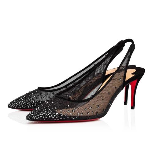 【christian louboutin克里斯提鲁布托 高跟凉鞋】【包邮包税】 cl红