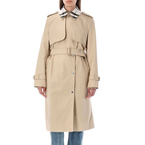 【BURBERRY博柏利 女士风衣】BURBERRY/博柏利 22年春夏 百搭 女性 女士风衣 8052532【正品 价格 图片】 - 寺库网
