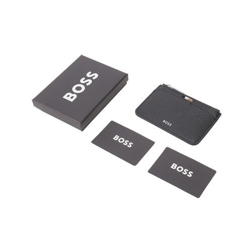 【HUGO BOSS雨果博斯 卡片夹】HUGO BOSS/雨果博斯 男士black系列零钱包卡包卡夹 50499278【正品 价格 图片】 - 寺库网