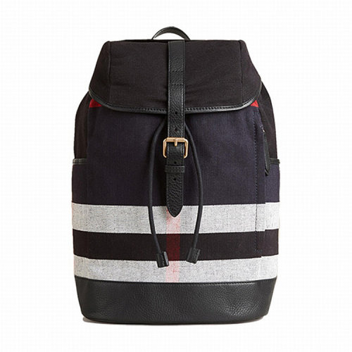 burberry/博柏利 经典格纹水桶双肩两用包