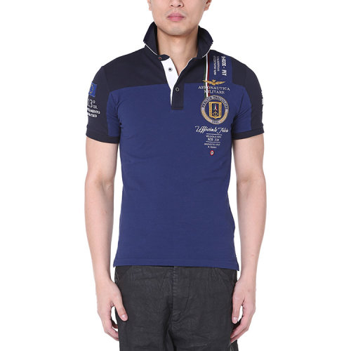 aeronautica militare/意大利空军深蓝色男士t恤