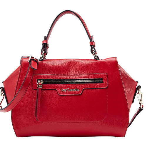 guy laroche/姬龙雪 女士牛皮时尚单肩包简约手提包