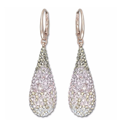 swarovski/施华洛世奇 玫瑰金渐变穿孔耳环 5046998