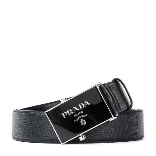 prada/普拉达男士真皮腰带皮带2cm015 053 f0002