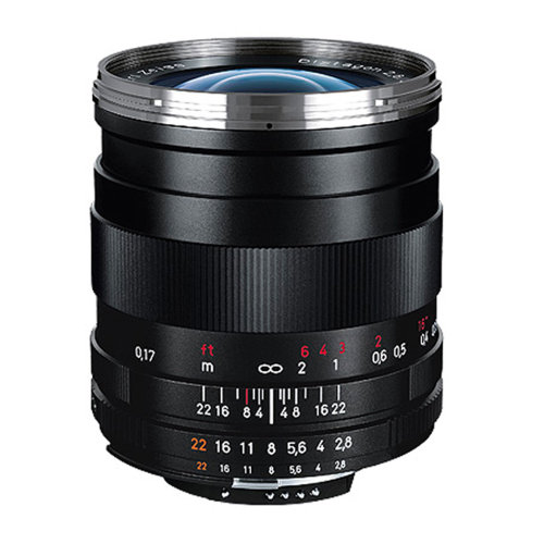 zeiss 德国蔡司 distagon t* 25mm f/2.8 镜头 zf.2 尼康卡口