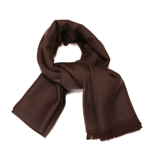 gucci(古驰) 咖啡色羊毛围巾