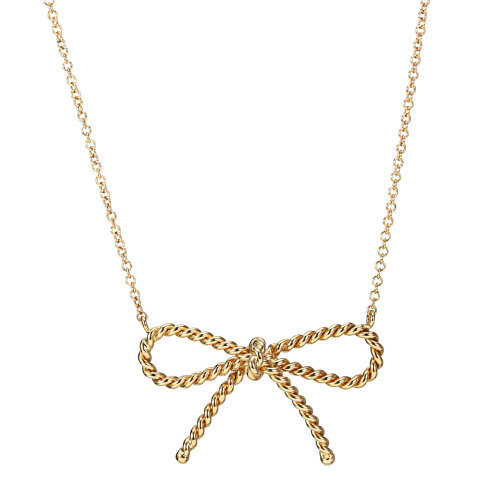 (蒂芙尼) 18k黄金蝴蝶结项链