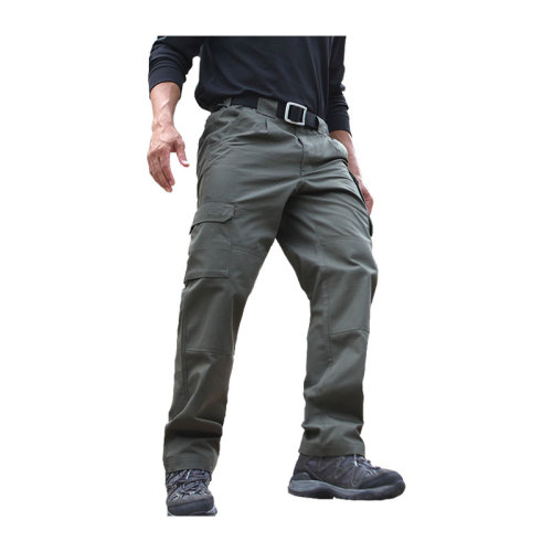 [战狼同款]龙牙四代战术裤 高性能teflon 耐磨防泼水 工装裤男 军绿色