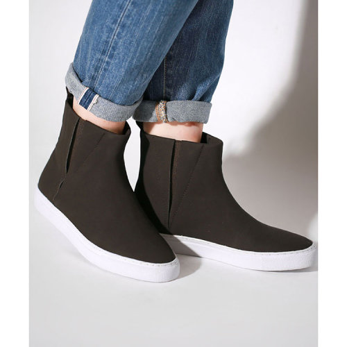 nanouniverse 女士pu绒面懒人鞋9999155174440 深灰色 37