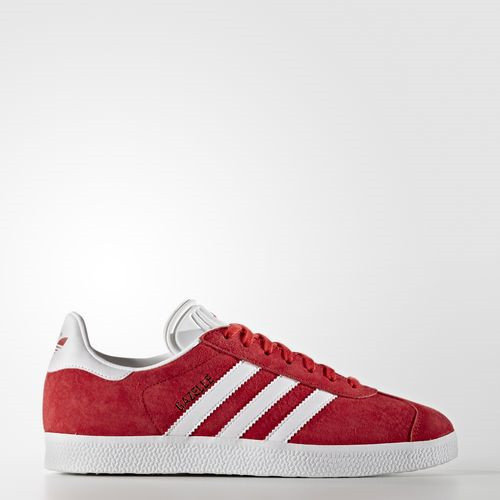 【adidas阿迪达斯 女士休闲运动鞋】adidas original gazelle系列红底