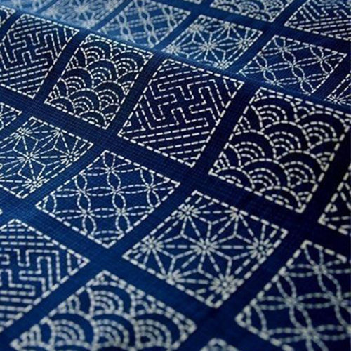 库live&master达人 蓝布印花气质与美 扎染随心变