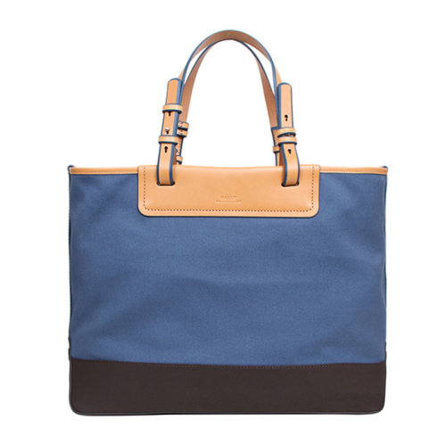 bally/巴利 女士蓝色帆布单肩包 6187542.07-004#180201jjy蓝色蓝色