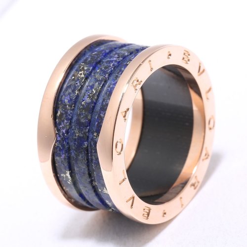 bvlgari(宝格丽) b.zero1系列18k金青金石戒指56