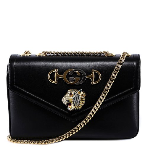 gucci/古驰 19年秋冬 gg老虎中号单肩包 女性 gucci rajah 信封包 单