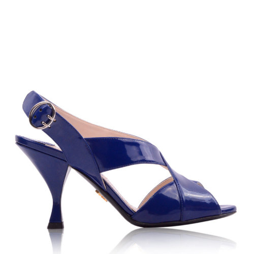 prada/普拉达 女士漆皮高跟凉鞋1x 005f