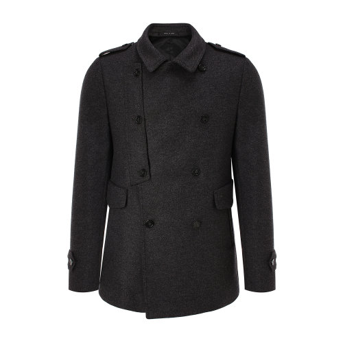 emporio armani/安普里奥阿玛尼男士大衣-男士灰色大衣