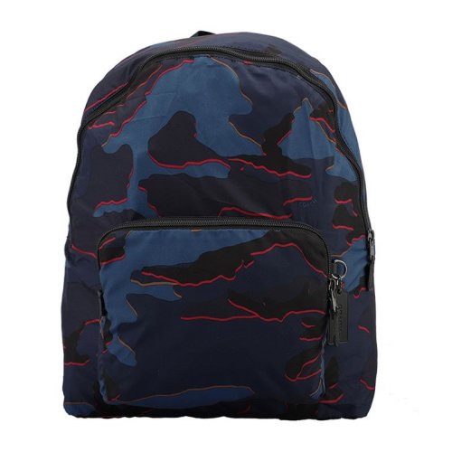 【20年春夏新款】coach/蔻驰 男士迷彩帆布轻便折叠双肩背包f35609