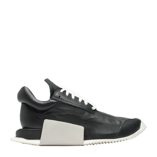 【包税】rick owens/瑞克欧文斯 皮革黑色休闲运动鞋 rm17s9810s