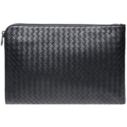 bottega veneta 宝缇嘉 男黑色牛皮手拿包 224052 v4651 1000