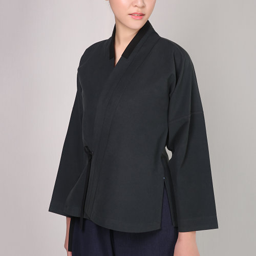 jlmt/净莲满堂 宋风小袖短衫 丝棉麻 女中式其他