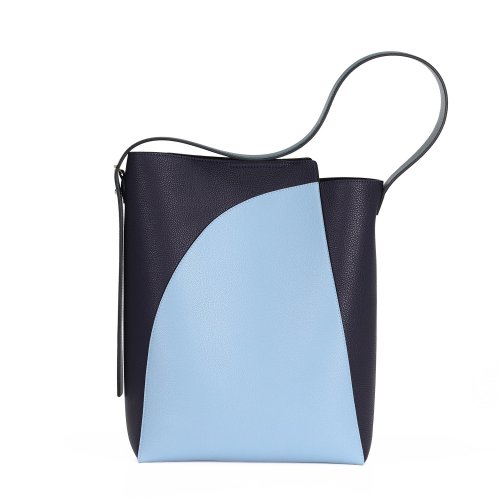 【designerbags】benbysong/benbysong拼色单肩包秋冬新款女士大包