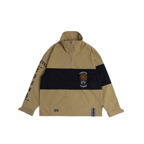 romanticcrown/romanticcrown 2019春新款 学院风 立领卫衣男女卫衣