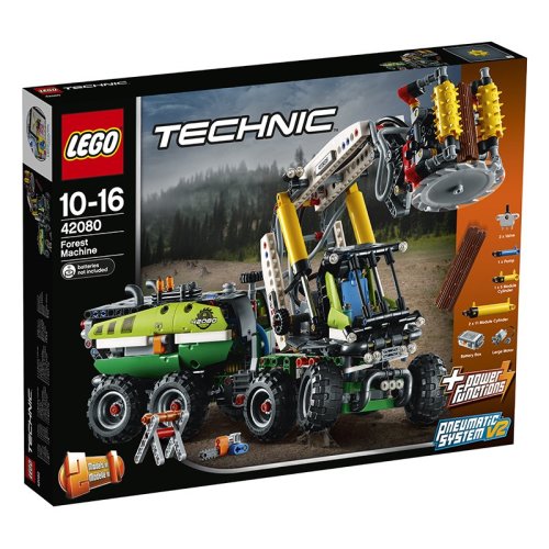 lego/乐高 积木 机械组technic多功能林业机械10岁-16岁 42080 儿童