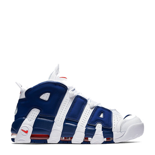 耐克男鞋air more皮蓬大air运动体育尼克斯921948-101白蓝篮球鞋