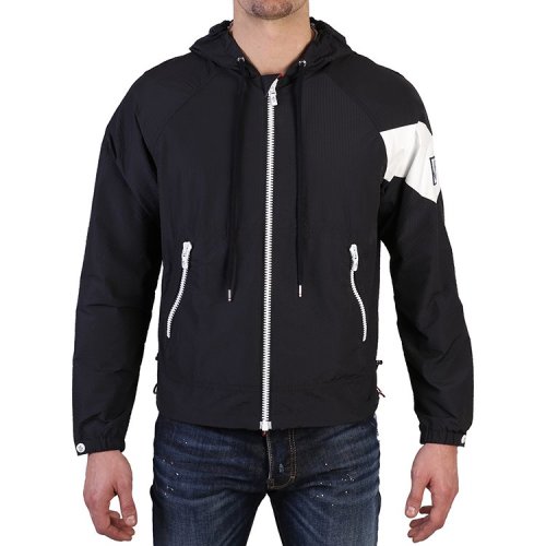 moncler/蒙克莱 男性 蒙口 兜帽 拉链 logo 男士夹克 41623 80 64044