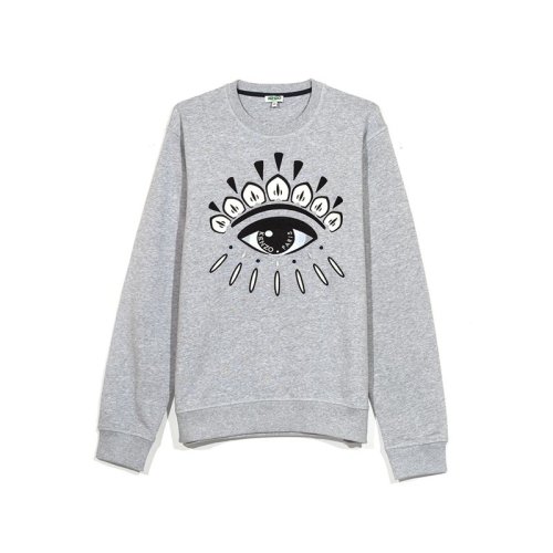 【包税】kenzo/高田贤三 男士棉质大眼睛图案长袖t恤卫衣 pf855sw0554