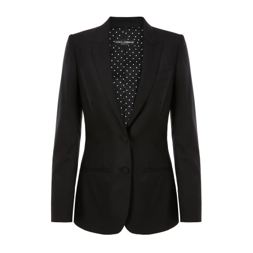 dolce&gabbana/杜嘉班纳女士外套-女士时尚西服单衣面料:97原毛(羊毛)
