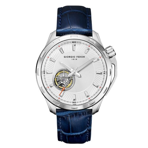 giorgiofedon 1919/乔治菲登自动机械大表盘镂空夜光防水运动男士手表