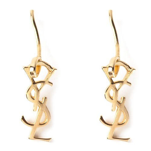 saint laurent ysl耳饰of
