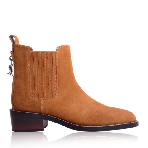 coach/蔻驰 女士麂皮踝靴3.5cmg1268