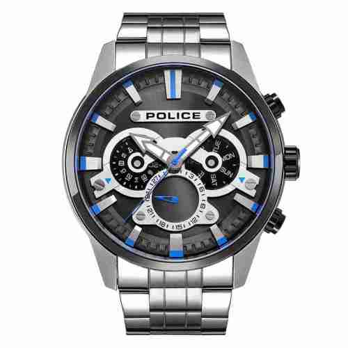 police/警察 男士竞速概念钢带防水石英手表 pl.14834jstu61m