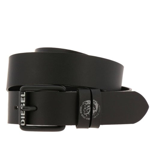 diesel/迪赛 19年春夏 皮带 男性 方扣 复古 黑色 腰带 x06028 pr227