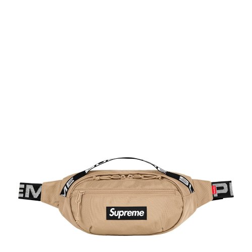 supreme 18ss 44th waist bag logo 单肩包 挎包 腰包 运动腰包