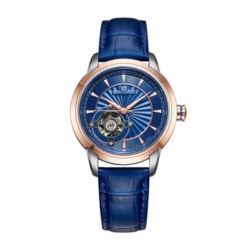 sea-gull/海鸥表 女士自动机械表时尚镂空女表潮流休闲皮带女表手表