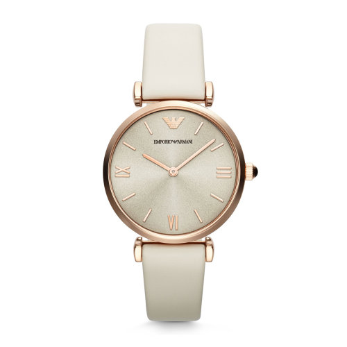 emporio armani/安普里奥阿玛尼女士手表时尚防水复古石英腕表 ar1769