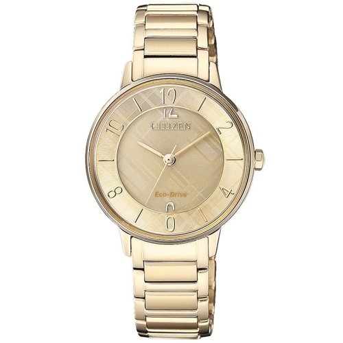 citizen/西铁城 新款女士手表 光动能 时尚立体精致 女表 腕表 em0524