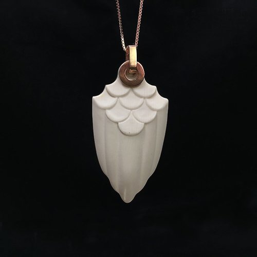 【mmsd猛犸时代 吊坠】mmsd/猛犸时代 专柜正品带证书猛犸象牙 情深义