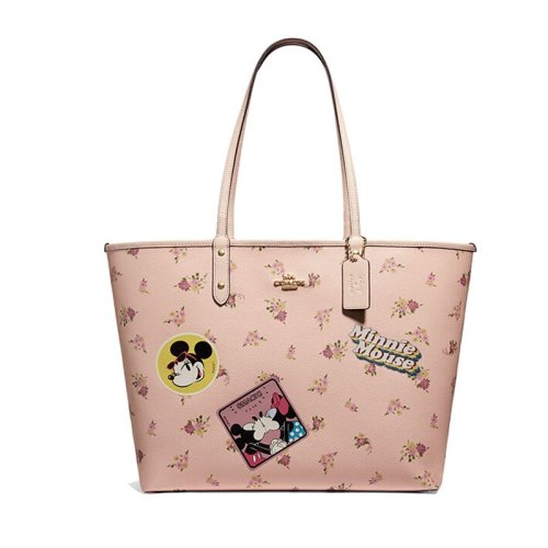 coach/蔻驰 女士新款迪士尼系列印花托特包单肩包 f29359