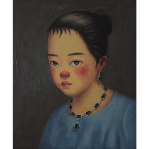 【secoo art寺库艺术 丙烯油画】李璟《印象005》 30×25cm布面丙烯