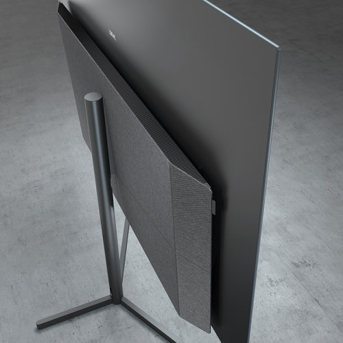 loewe bild 7 65 英寸 oled电视机 落地自动旋转支架