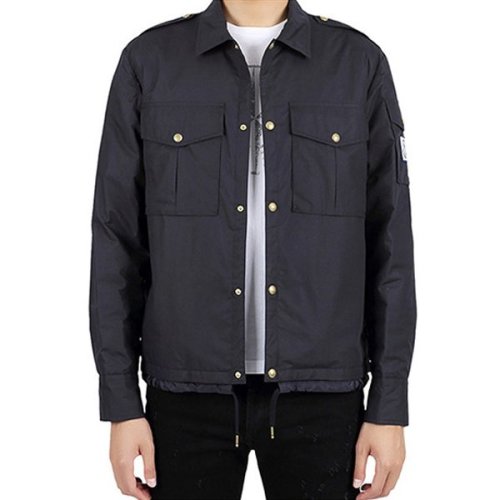 moncler/蒙克莱 全棉藏青色男士夹克 4034380 29808