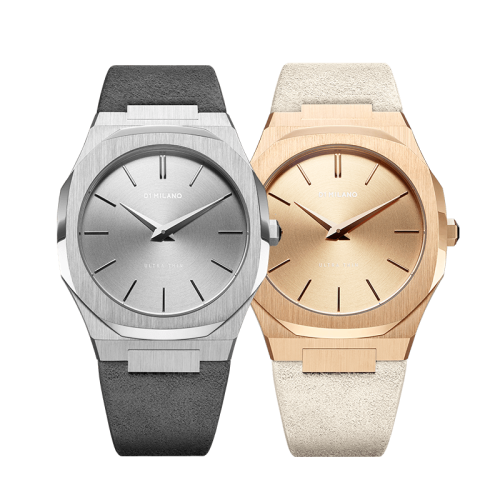 d1 milano/d1 milano ulrta-thin系列 商务情侣对表 石英腕表