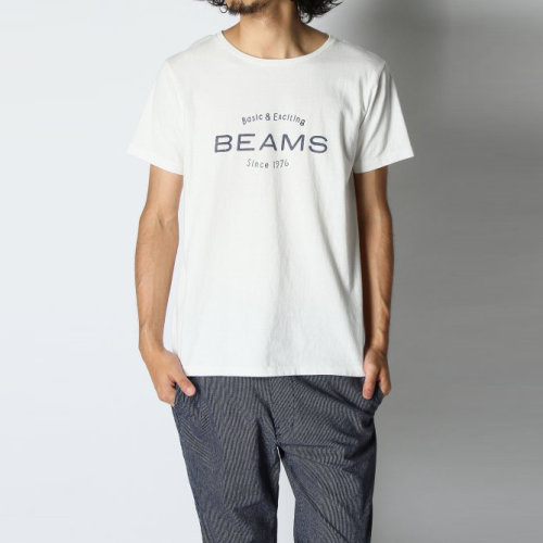beams 男士 logo tee圆领短袖t恤11-08-0475-295