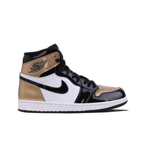 air jordan 1 gold top3 aj1 乔1 高帮黑金鸳鸯篮球鞋861428-001